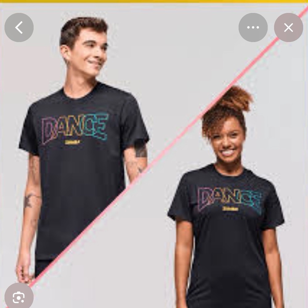 Zumba Dance T-Shirt - Black